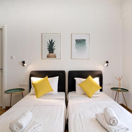 Elegant Big Apartment In Athens Center With Balcony Exteriör bild