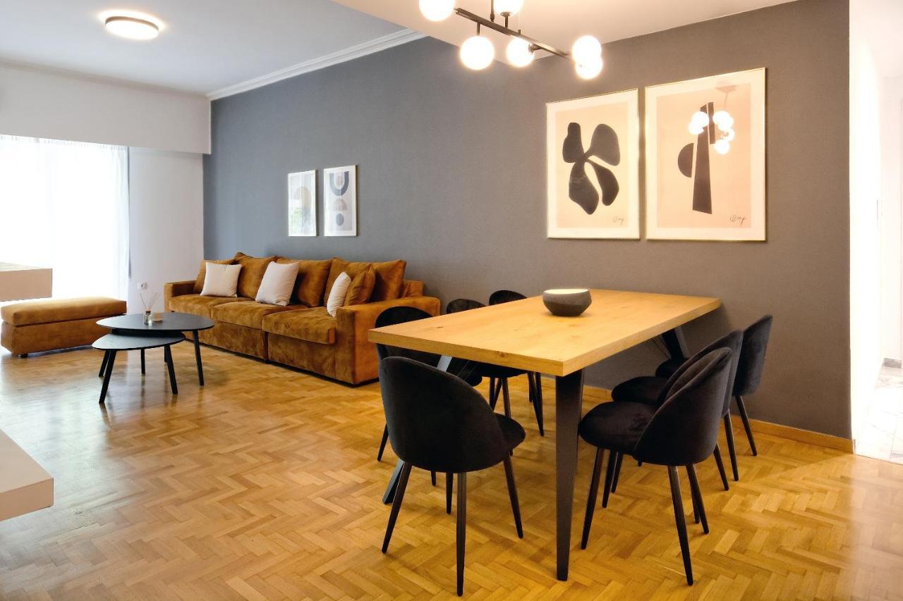 Elegant Big Apartment In Athens Center With Balcony Exteriör bild